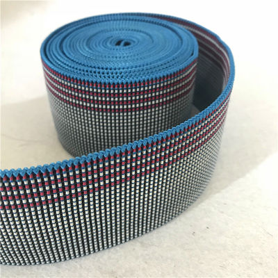 الصين حزام مرن Bluepolyester 50mm مصنوعة من المطاط الصيني مرونة جيدة المزود
