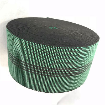 الصين 3 بوصة المواضيع المغطاة حزام مطاط التنجيد التنجيد لوظيفة أريكة في اللون الأخضر 460B # المزود